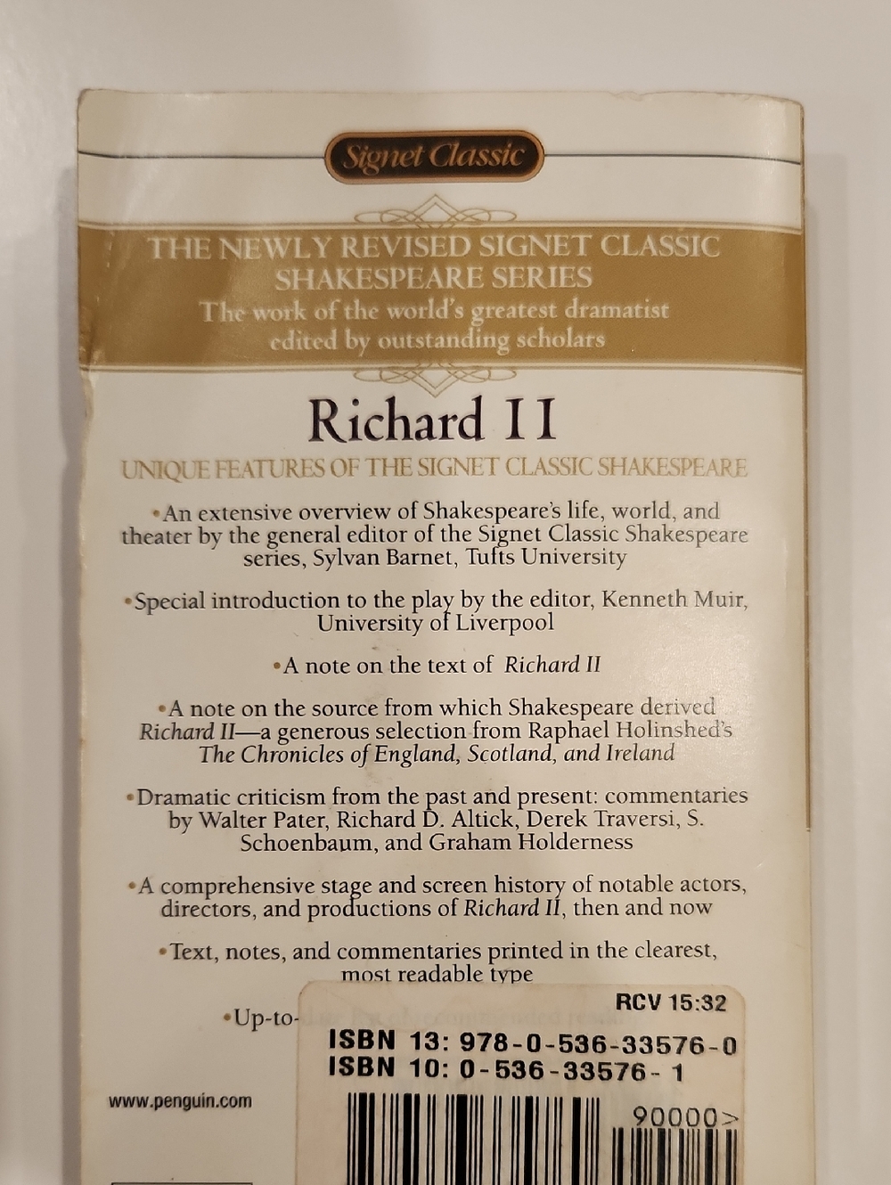 Shakespeare Richard II Paperback - Picture 2 of 3